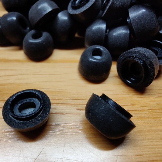 Skumpropper i memoryfoam til Airpod pro (passer til 1. og 2. generation)