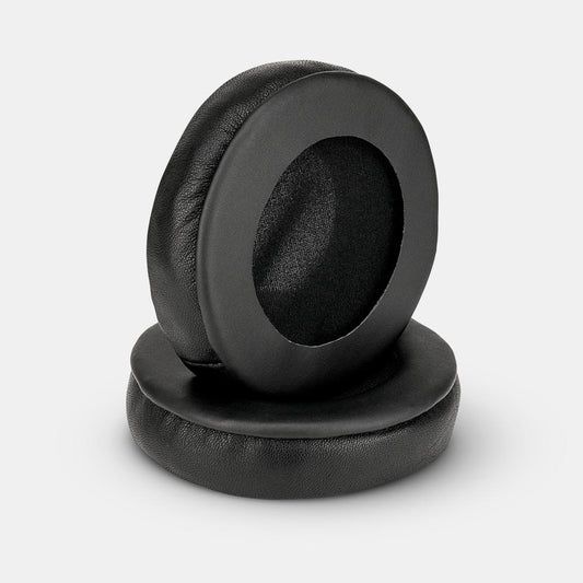 Brainwavz, Puder til hovedtelefoner, runde 100mm, Skind, Læder