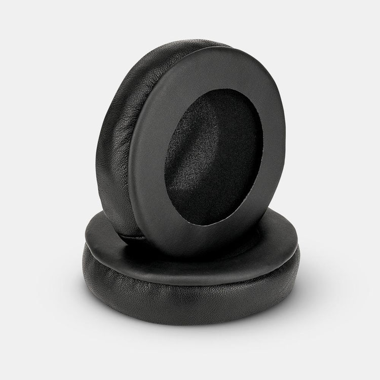 Brainwavz, Puder til hovedtelefoner, runde 100mm, Skind, Læder