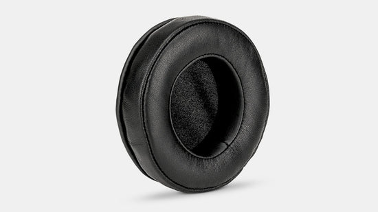 Brainwavz, Puder til hovedtelefoner, runde 100mm, Skind, Læder
