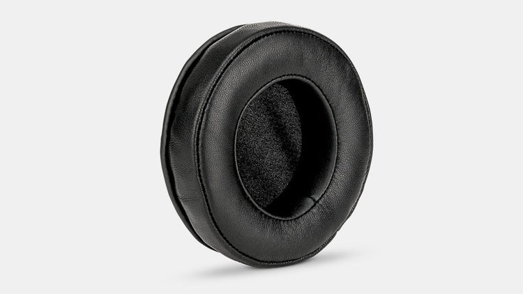 Brainwavz, Puder til hovedtelefoner, runde 100mm, Skind, Læder
